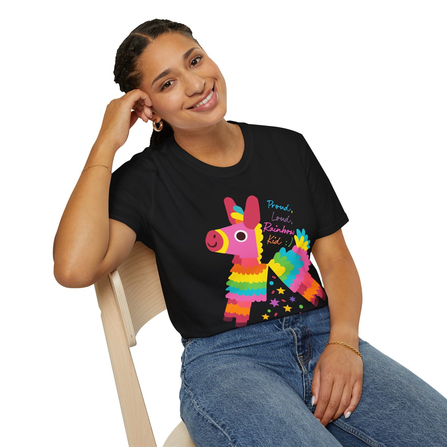 Proud, Loud, Rainbow Kid T-Shirt - Adult, Rainbow Families Australia Tee, Pride Shirt, Unisex LGBTQ+ Apparel, Gift for Queer Parent Tee