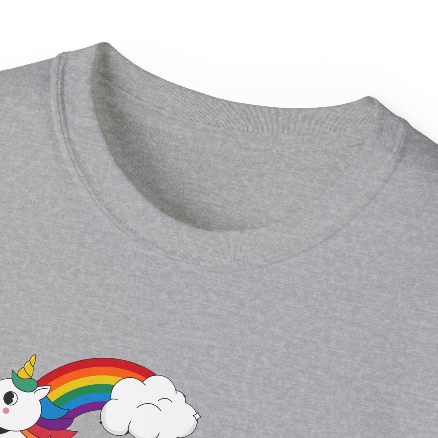 Rainbow Families Unisex Ultra Cotton Tee with Unicorn, LGBTQ+ Apparel, Queer t-shirt, Rainbow Families Merch, Pride Tee, Rainbow Families Australia