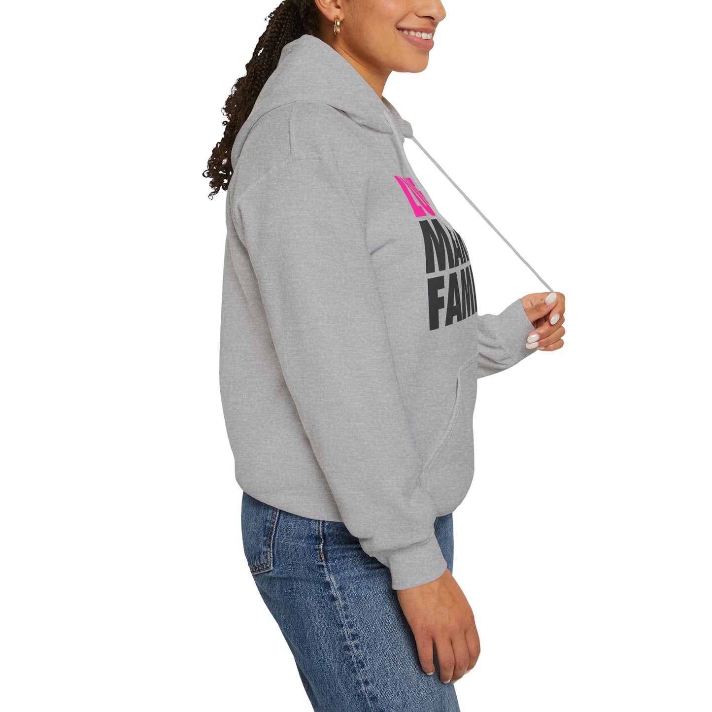 Love Makes a Family Hoodie | Unisex Sweatshirt , Rainbow Families Hoodie, LGBTQ+ Pride Hoodie, Queer Apparel, Rainbow Families Australia Merch.