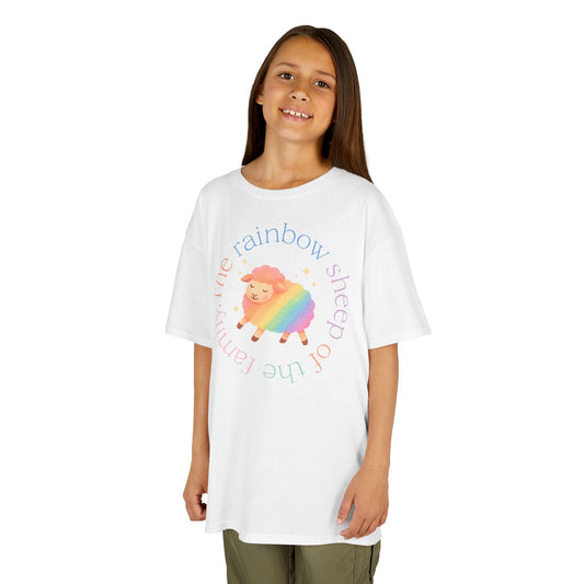 Rainbow Sheep of the Family Kids Tee, Colorful Sheep T-Shirt, Rainbow Families shirt, Love Makes a Family. LGBTQ+ T-shirt, Queer Tee Unisex
