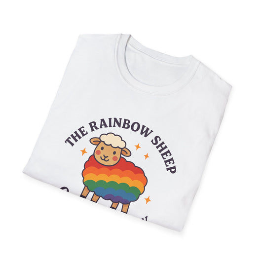 Rainbow Sheep of the Family T-shirt, Unisex Tee, Rainbow Families T-shirt, Pride T-shirt, LGBTQ+ Tee, Queer Apparel, Rainbow Families Tee, Rainbow Families Shirt