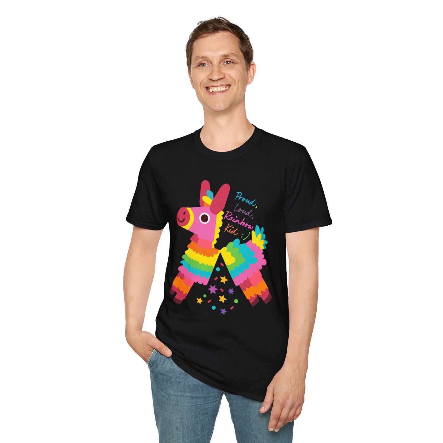 Proud, Loud, Rainbow Kid T-Shirt - Adult, Rainbow Families Australia Tee, Pride Shirt, Unisex LGBTQ+ Apparel, Gift for Queer Parent Tee