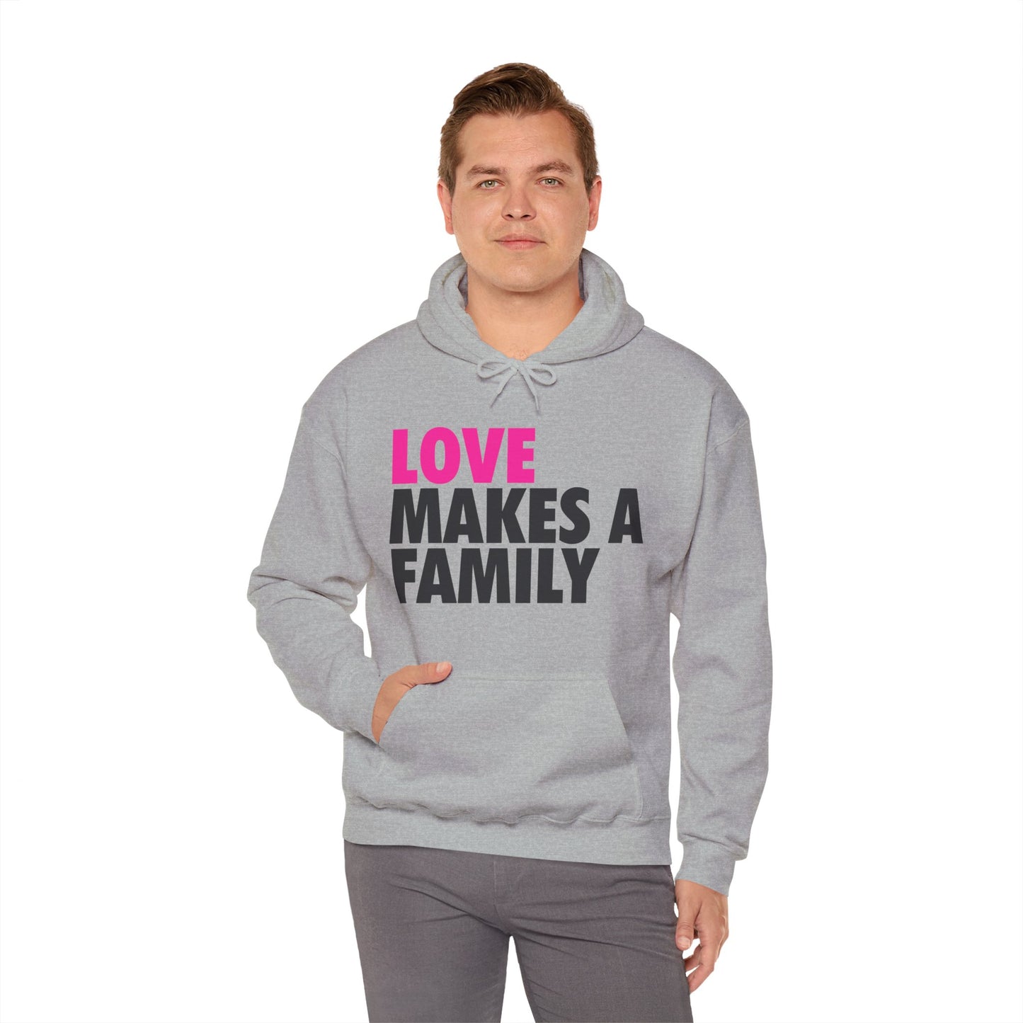 Love Makes a Family Hoodie | Unisex Sweatshirt , Rainbow Families Hoodie, LGBTQ+ Pride  Hoodie, Queer Apparel, Rainbow Families Australia Merch.