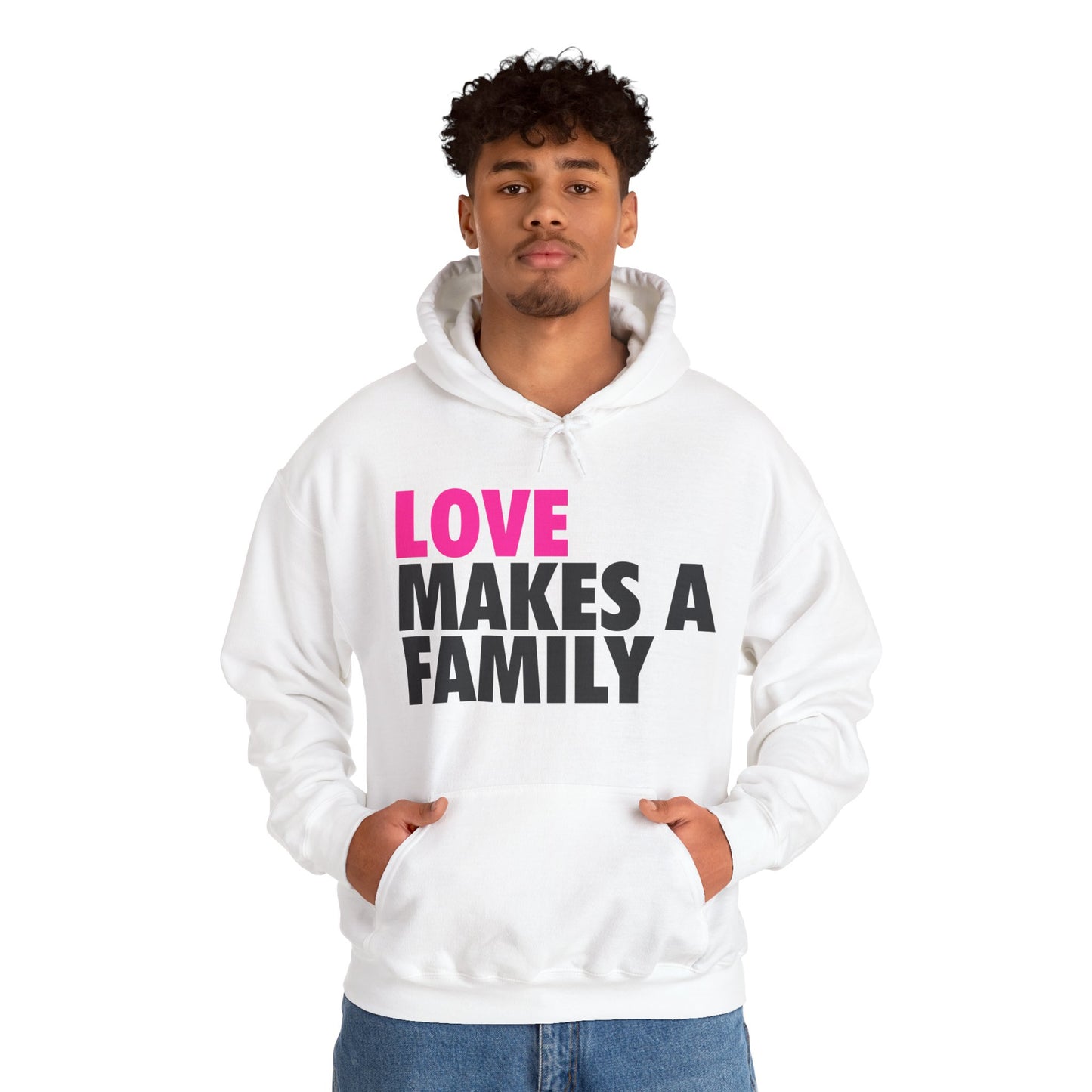 Love Makes a Family Hoodie | Unisex Sweatshirt , Rainbow Families Hoodie, LGBTQ+ Pride  Hoodie, Queer Apparel, Rainbow Families Australia Merch.