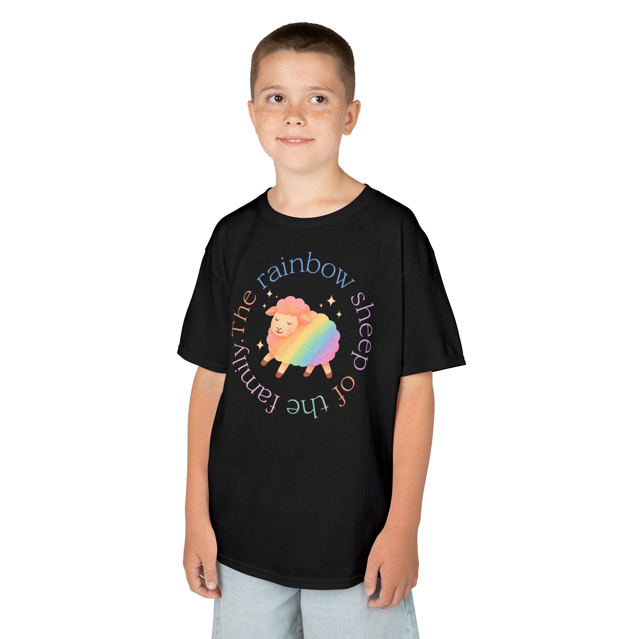 SIMEON FARRAR / rainbow lamb tee(ヒツジプリントTシャツ) 【公式通販】