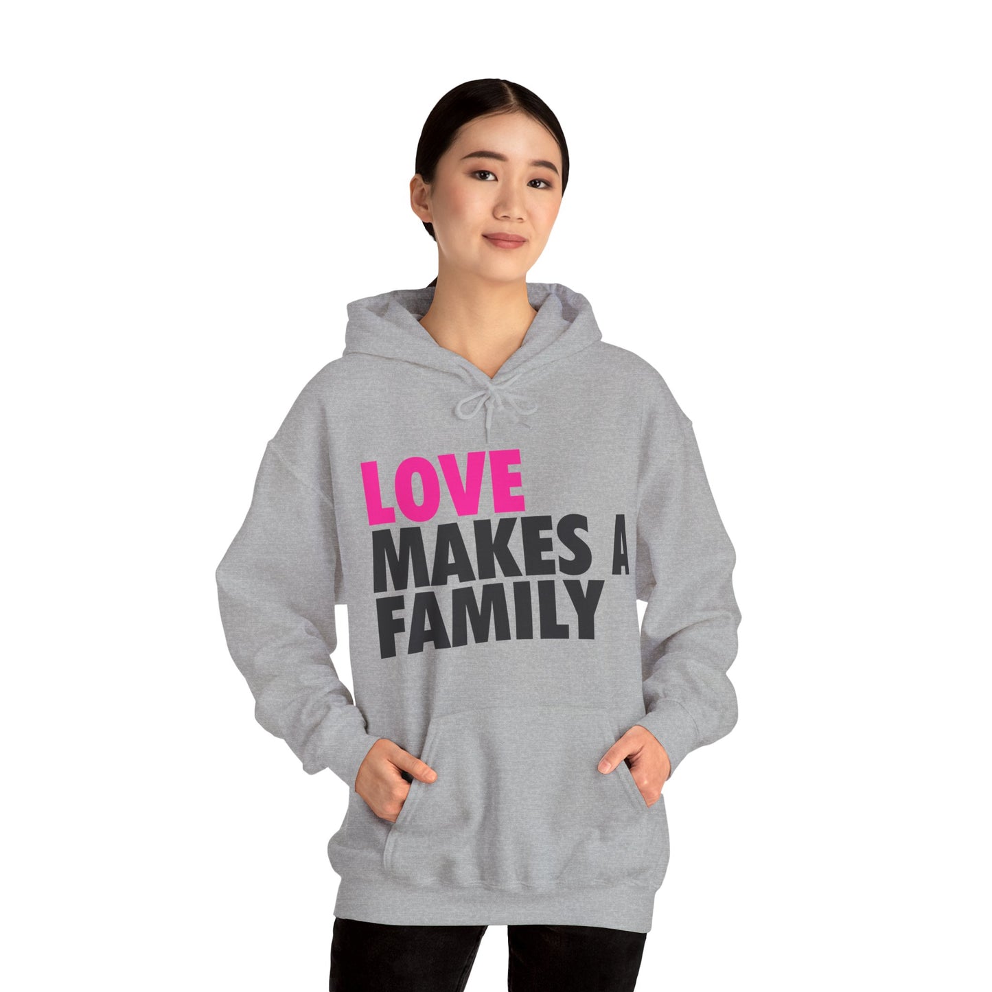 Love Makes a Family Hoodie | Unisex Sweatshirt , Rainbow Families Hoodie, LGBTQ+ Pride  Hoodie, Queer Apparel, Rainbow Families Australia Merch.
