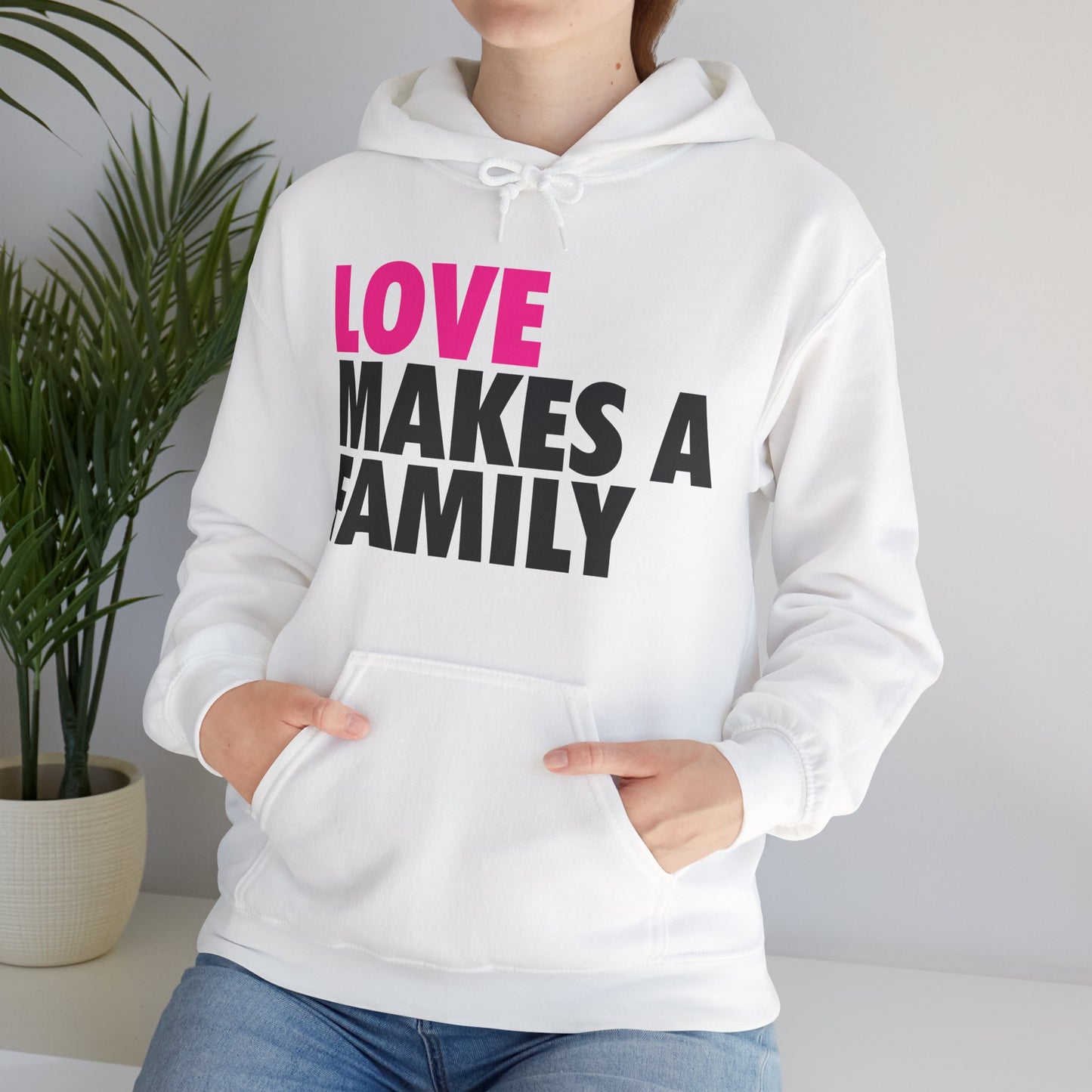 Love Makes a Family Hoodie | Unisex Sweatshirt , Rainbow Families Hoodie, LGBTQ+ Pride  Hoodie, Queer Apparel, Rainbow Families Australia Merch.