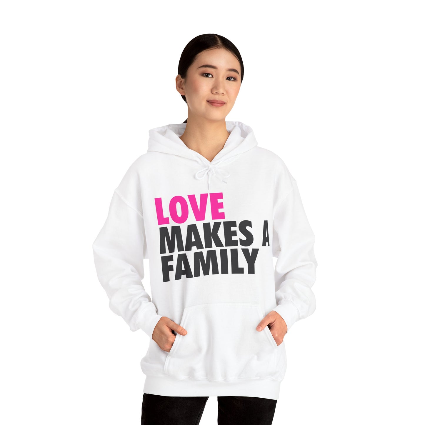Love Makes a Family Hoodie | Unisex Sweatshirt , Rainbow Families Hoodie, LGBTQ+ Pride  Hoodie, Queer Apparel, Rainbow Families Australia Merch.
