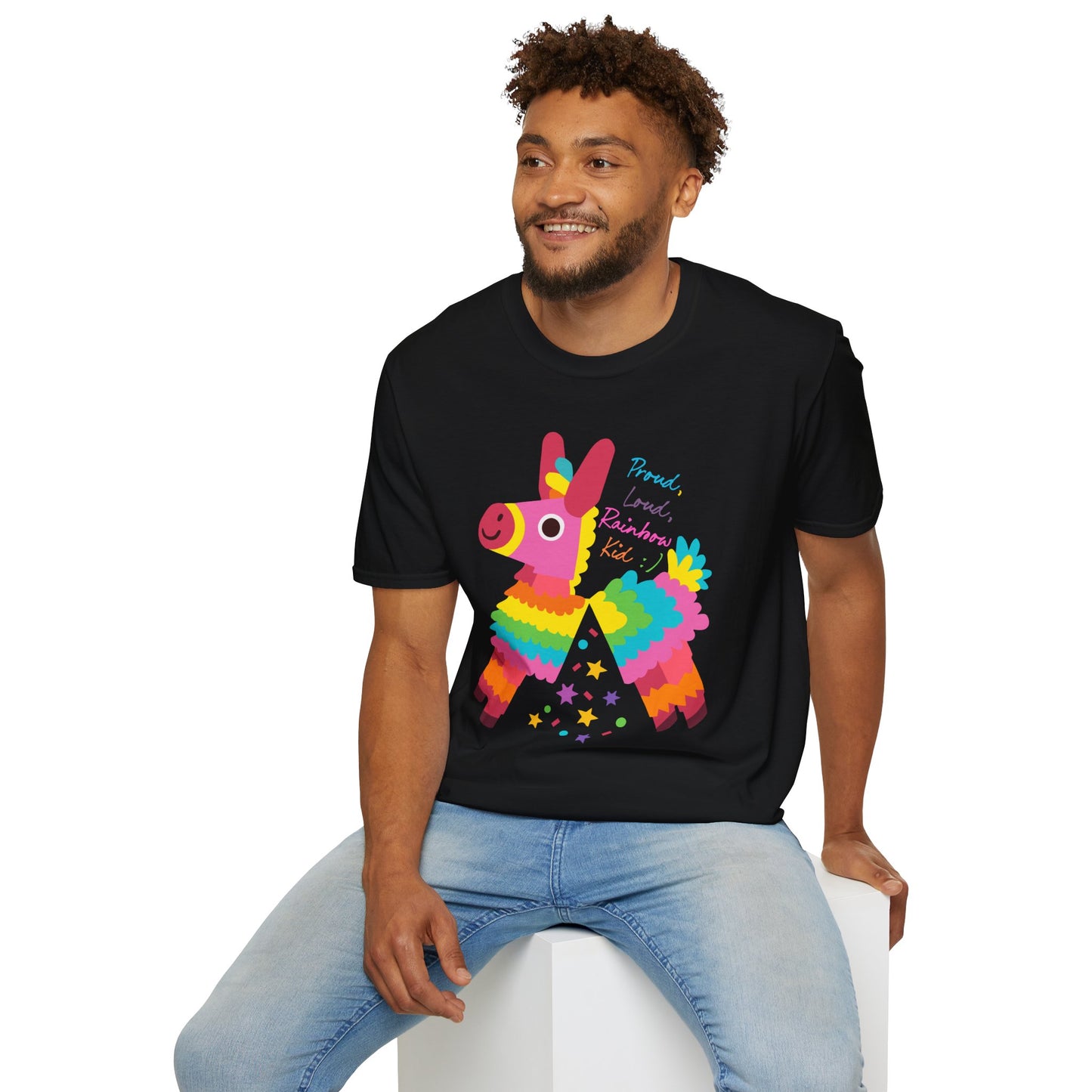 Proud, Loud, Rainbow Kid T-Shirt - Adult, Rainbow Families Australia Tee, Pride Shirt, Unisex LGBTQ+ Apparel, Gift for Queer Parent Tee