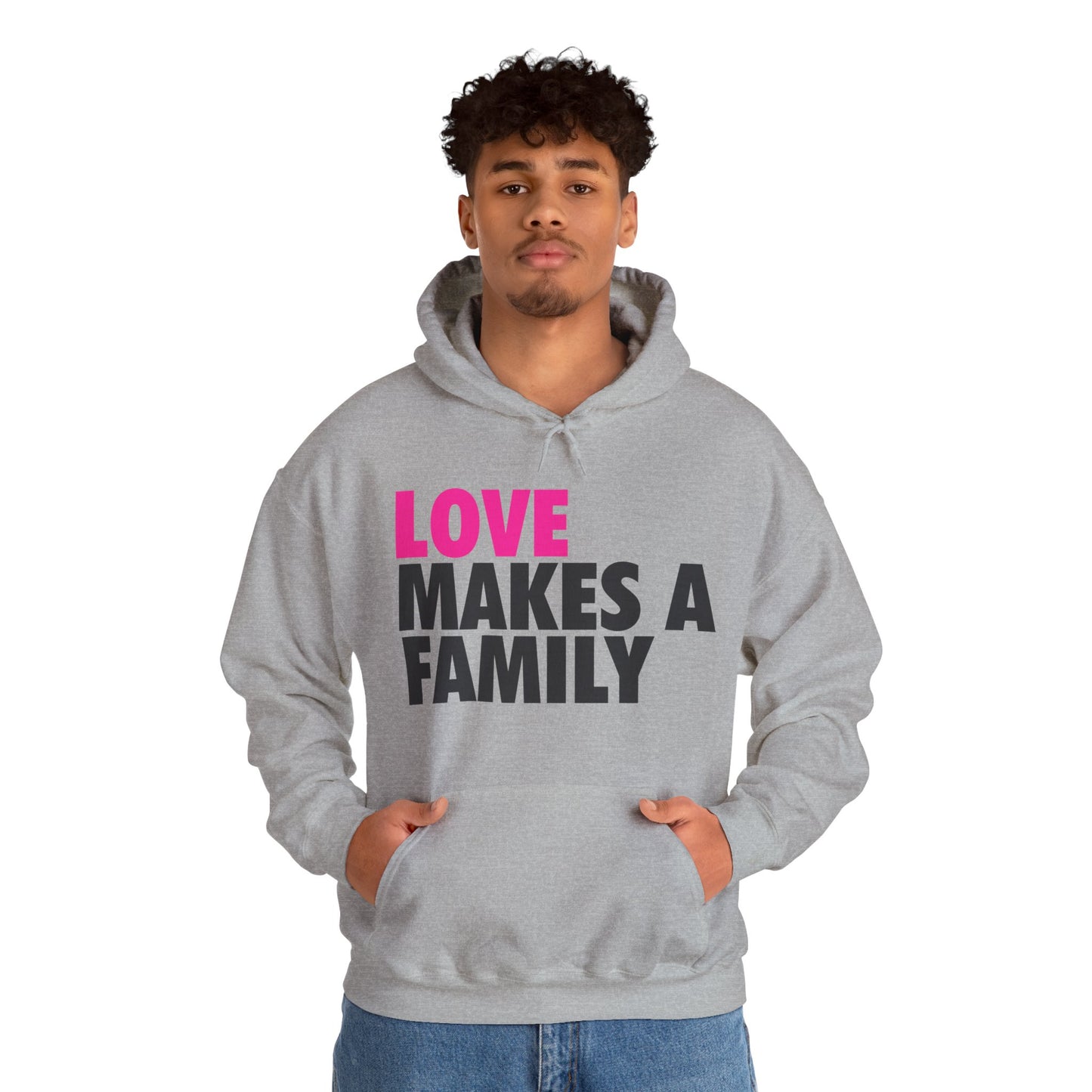 Love Makes a Family Hoodie | Unisex Sweatshirt , Rainbow Families Hoodie, LGBTQ+ Pride  Hoodie, Queer Apparel, Rainbow Families Australia Merch.